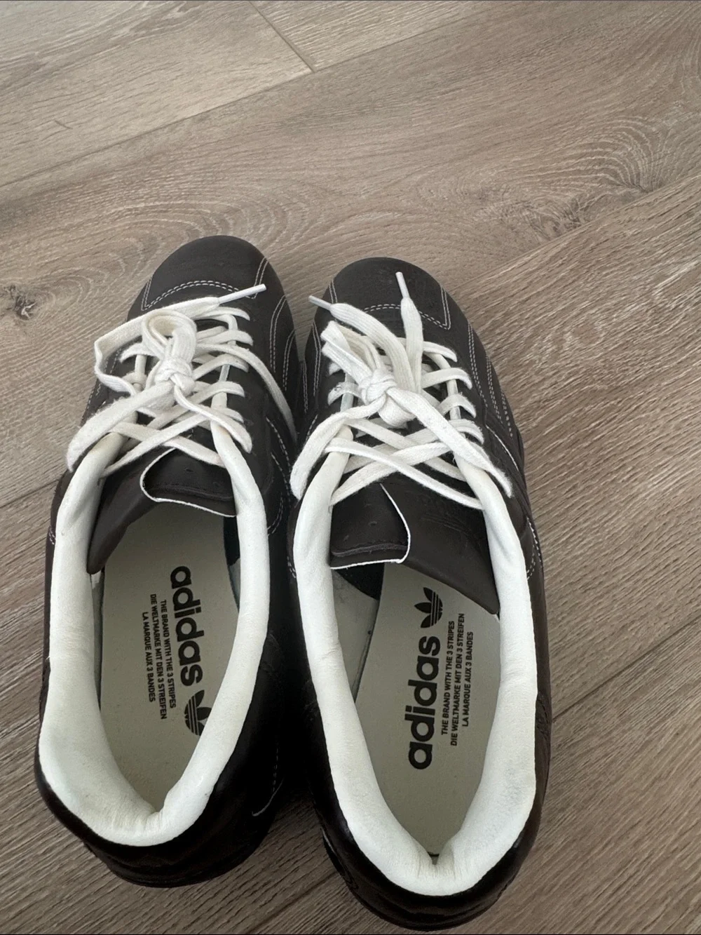 adidas Men's Brown Adiracer Low Lace Up Sneakers